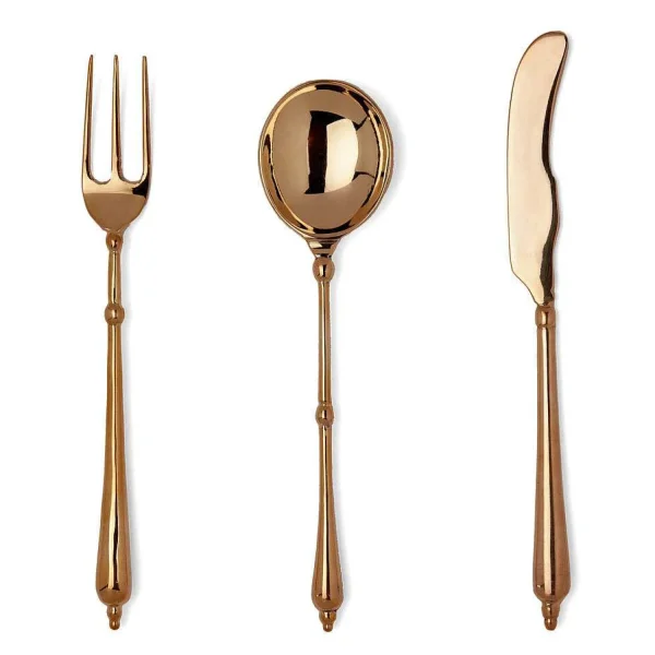 Shop Brass Cutlery Set Tabletop