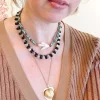 Outlet Isla Pearl Necklace - Palm Green Jewelry