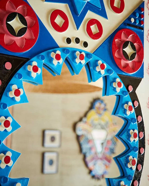 Sale Mirror - Floral Geo Decorative Objects